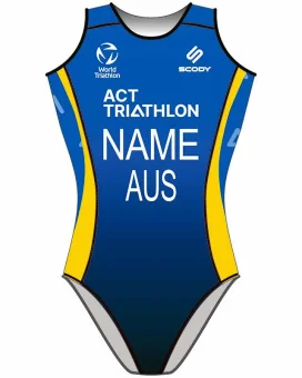 Women's Triathlon Suit, named and swim optimised | Made in Australia