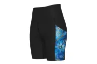 Floral Cluster 6" Medium Rise Tights by Australian artist, Chloe Hart | Made in Australia