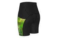 Floral Cluster 6" Medium Rise Tights by Australian artist, Chloe Hart | Made in Australia
