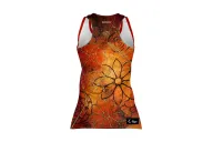 Floral Cluster Run Singlet featuring art by Australian Artist Chloe Hart| Made in Australia | 97% recycled Fabric
