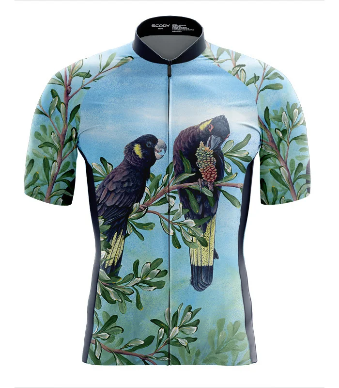Performance Cycle Jersey - Black Cockatoo, Men