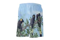 Kristy-Ann Duffy Black Cockatoo Board Shorts - Unisex | Beach Wear