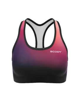 SCODY Galaxy Racer Back Crop Top – Women’s Activewear