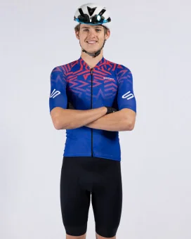 Optimise Men's Cycle Jersey  and Cycle Bib - Voltron | Cycling Jersey