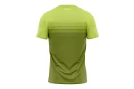 In-Line Olive Green Run Shirt, UPF50+ - Men | Running Gear