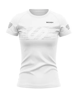 Staple White Run Shirt, UPF50+ - Women | Running Gear