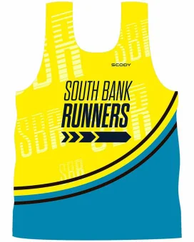 Southbank Runners - Running Singlet Mens| Running Gear | Active Wear