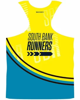 Southbank Runners - Running Singlet Mens| Running Gear | Active Wear