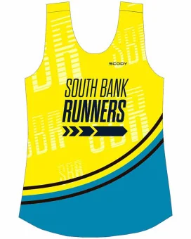 Southbank Runners Women's Anniversary Run Singlet | Running Gear | Active Wear