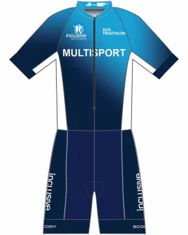 Inclusive Sports Training Performance Sleeved Triathlon Suit | Triathlon Gear