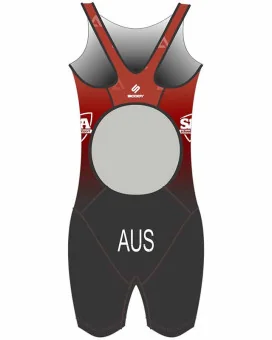 Women's Triathlon Suit, named and swim optimised | Made in Australia