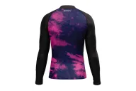 Tie Dye Plum Unisex Chlorine Resistant Swim Rashie, UPF50+ | Swimwear