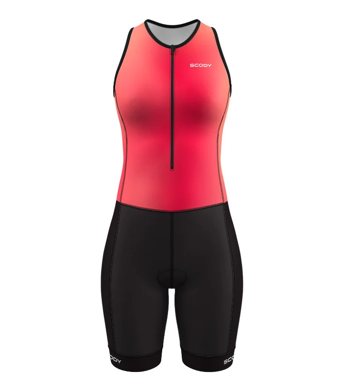 Perform Triathlon Suit, Front Zip - Sunrise