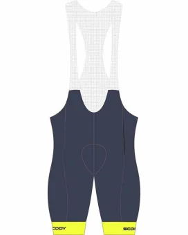 Optimise Cycle Bib Shorts - Men, Silicone Gripper, Low Profile Straps| Made in Australia by Scody