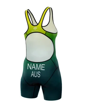 Women's Triathlon Suit, named and swim optimised | Made in Australia