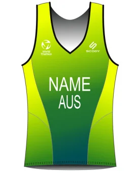 2025 World Champs Pontevedra Women's Triathlon Singlet | Triathlon Gear |