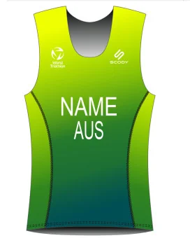 2024 World Champs Townsville Men's Triathlon Singlet | Triathlon Gear