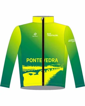 2025 World Champs Pontevedra Limited Edition Men's Spray Jacket | Custom Cycling Clothing