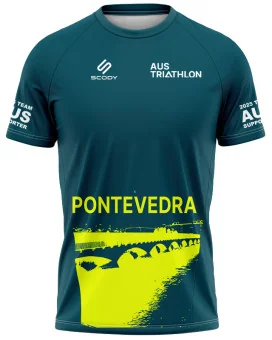 2025 World Champs Pontevedra SUPPORTER Men's Run Shirt| Running Gear