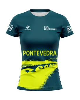 2025 World Champs Pontevedra SUPPORTER Women's Run Shirt | Running Gear
