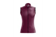 Staple Rose Red Lightweight Windproof Cycle Gilet with Pockets | Cycling Gear