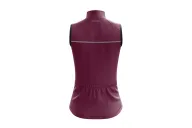 Staple Rose Red Lightweight Windproof Cycle Gilet with Pockets | Cycling Gear