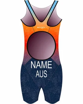 Women's Triathlon Suit, named and swim optimised | Made in Australia