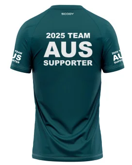 2025 World Champs Wollongong Junior SUPPORTER Active Shirt | Running Gear