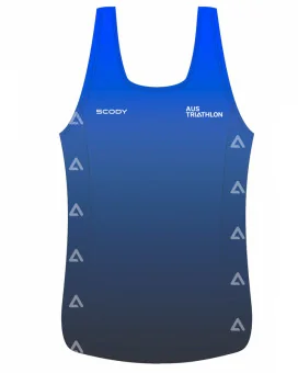 AusTriathlon ACT State Team Ultra Light Weight Run Singlet, Women| Running Gear