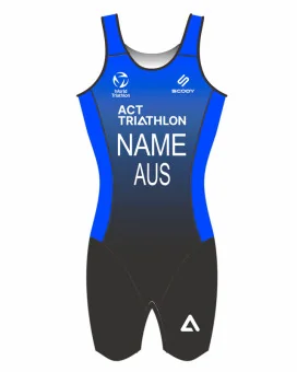 Women's Triathlon Suit, named and swim optimised | Made in Australia