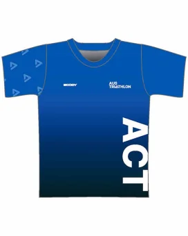 AusTriathlon ACT State Active T-Shirt, Women| Active Wear | Made in Aus
