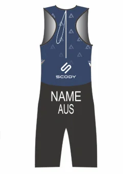 Junior Triathlon Suit, named and swim optimised | Made in Australia