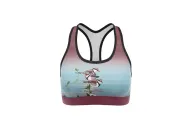 Crop Top, Racer Back - Three Dotterels | Made in Australia | Australian Artist Range