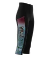 Three Dotterels 3/4 Active Tights by Australian artist, Kristy-Ann Duffy | Made in Australia