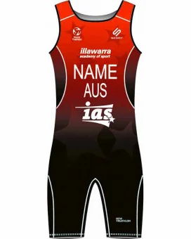 Men's Triathlon Suit, named and swim optimised | Made in Australia