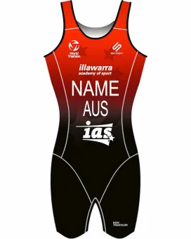 Women's Triathlon Suit, named and swim optimised | Made in Australia