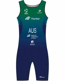 Men's Triathlon Suit, named and swim optimised | Made in Australia