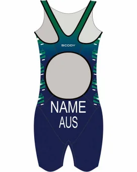 Women's Triathlon Suit, named and swim optimised | Made in Australia