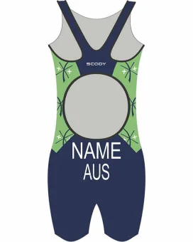 Women's Triathlon Suit, named and swim optimised | Made in Australia