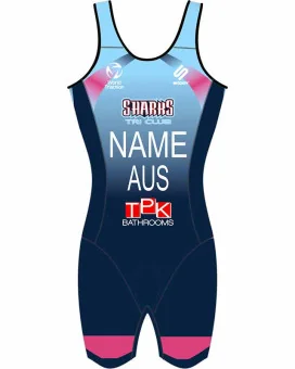 Lamina Triathlon Suit, Open Back, Hydrophobic - Women | Triathlon Gear
