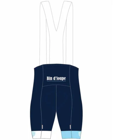 Men’s Pure Black Cycle Bib Shorts – SCODY Performance