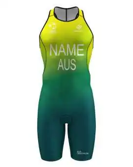 Women's Triathlon Suit, named and swim optimised | Made in Australia