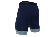 Navy Cycle Shorts with Quilted Cuffs | made in Australia