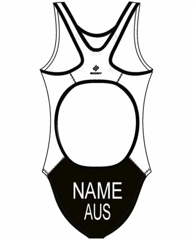 Women's Triathlon Swim Suit, named and swim optimised | Made in Aus