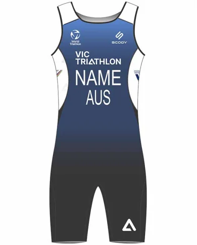 Junior Triathlon Suit, named and swim optimised | Made in Australia