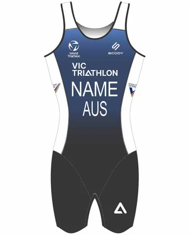 Women's Triathlon Suit, named and swim optimised | Made in Australia