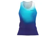 Ultra Lightweight Run Singlet, Galaxy Blue - Women