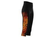 Floral Cluster 3/4 Active Tights by Australian artist, Chloe Hart | Made in Australia