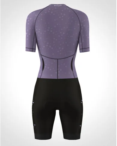 Stardust Jacaranda 3/4 Zip Women's Aero Triathlon Suit | Triathlon Gear