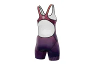 Women's Daybreak triathlon suit w open back with modesty panel